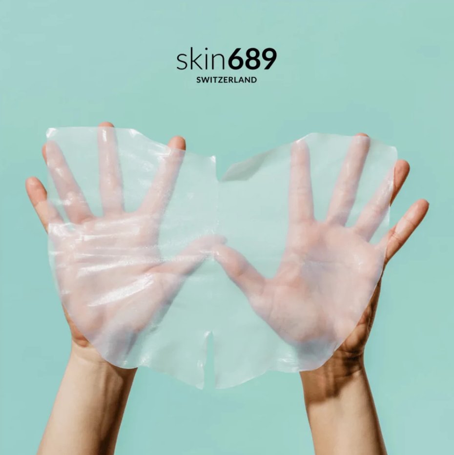 skin689® Bio-Cellulose Decolleté Maske